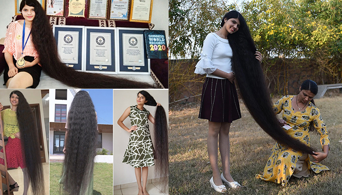 Guinness Record World Longest Hair Girls (Photos) | Ceylebrity News 2023 Guinness Record World Longest Hair Girls (Photos) | Ceylebrity News 2023