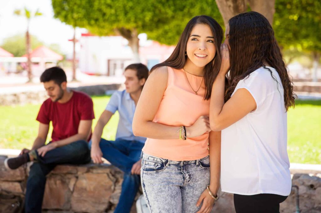 how to know someone likes you secretly