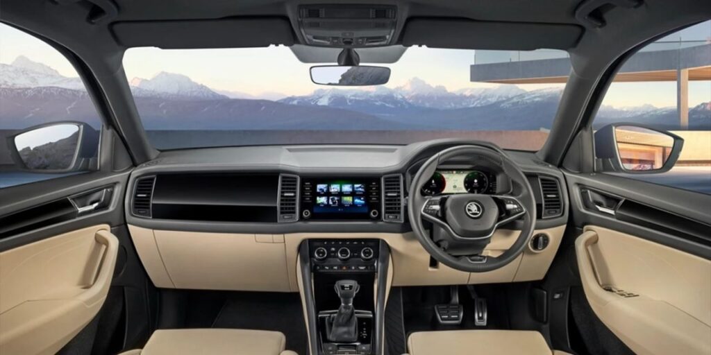 2022 Skoda Kodiaq interior dashboard 1280x640 1
