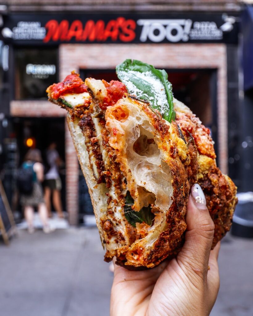 Best Pizza in NYC Mamas Too Sandwich