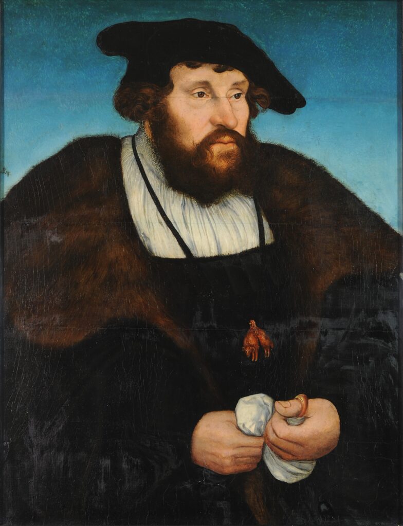 Lucas Cranach I Bildnis Christians II. Konig von Danemark MbK Leipzig