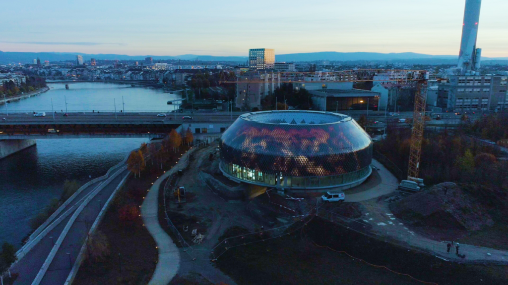 novartis pavillon drone