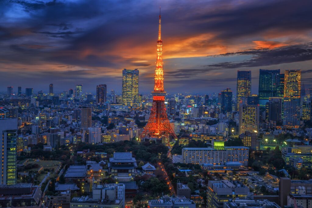 4548612 tokyo tower tokyo japan city