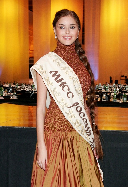 Alexandra Ivanovskaya Miss Russia 2005