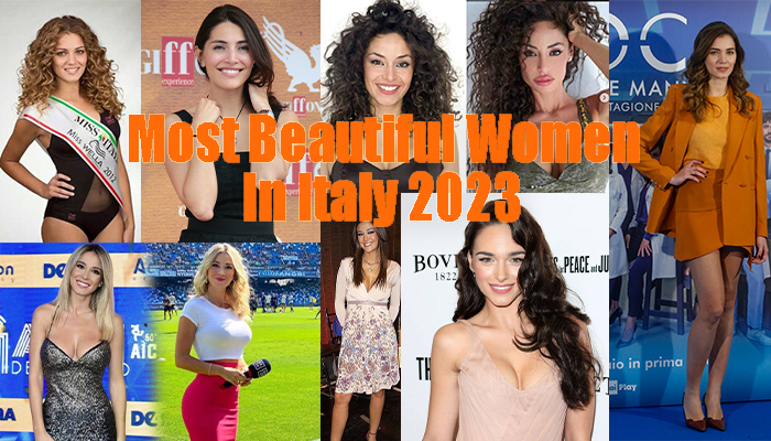 Most Beautiful Women In Italy