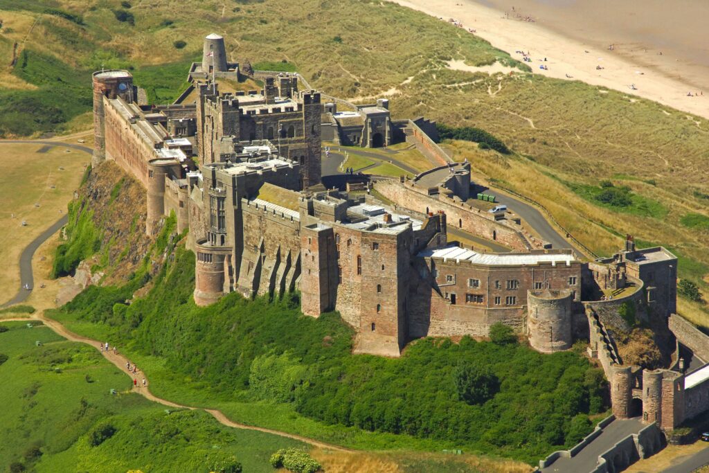 what is bamburgh castle famous for