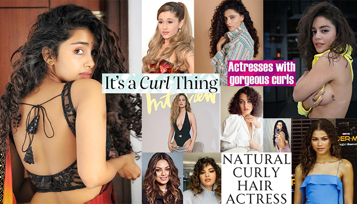 Famous Curly Hair Actress