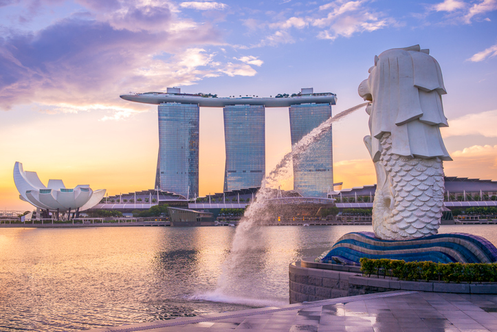 Merlion Statue