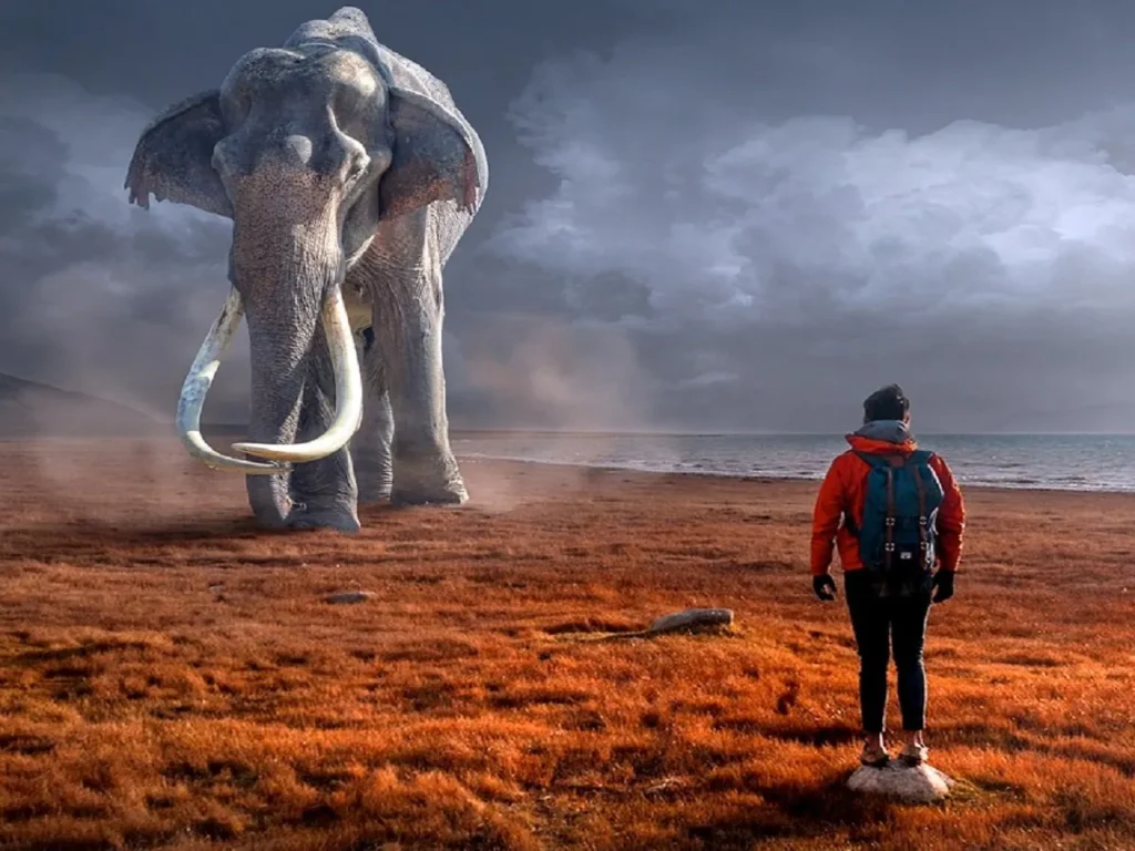 Dream about an elephant chasing you