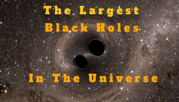 The Largest Black Holes