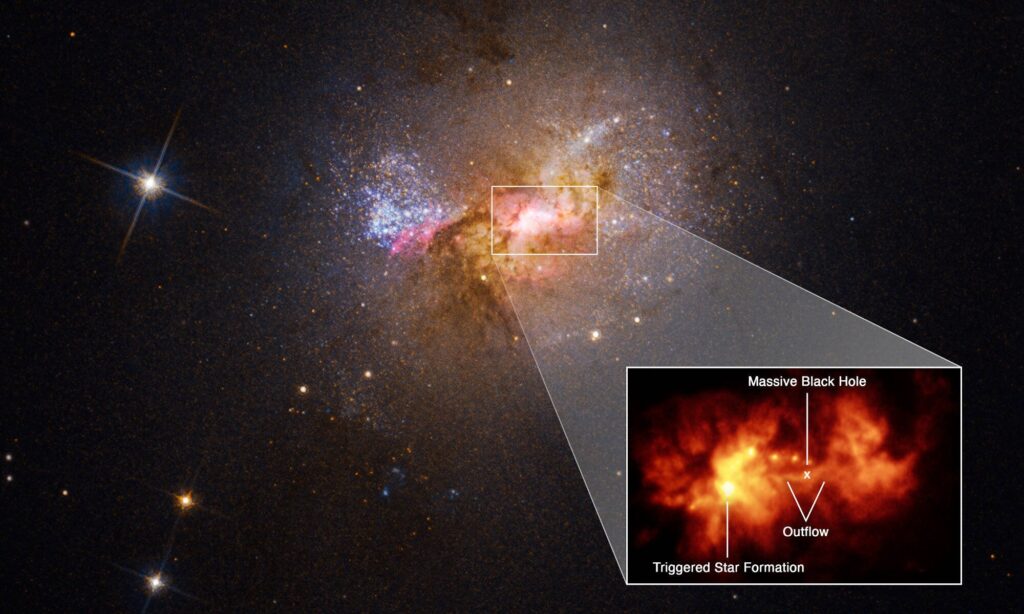 nasa hubble blackhole