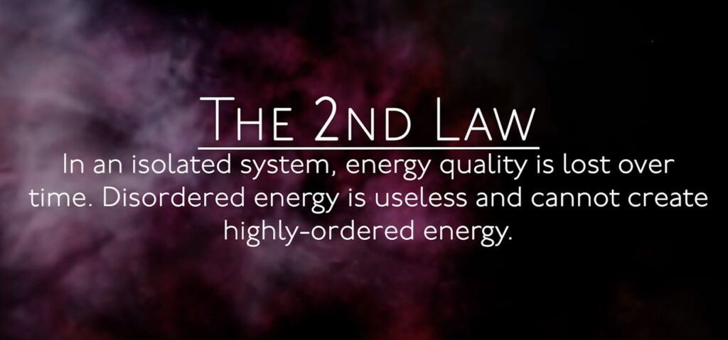 the 2nd law of Thermodynamics